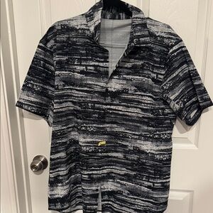 lululemon athletica Black and White Patterned Shirt